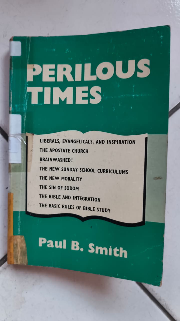 Cover buku Perilous Times