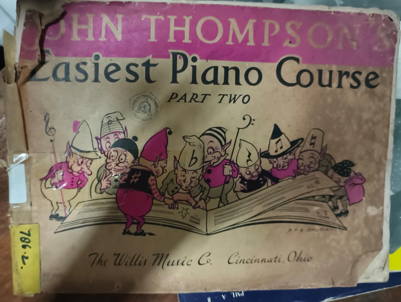 Cover buku John Thompson's Easiest Piano Course