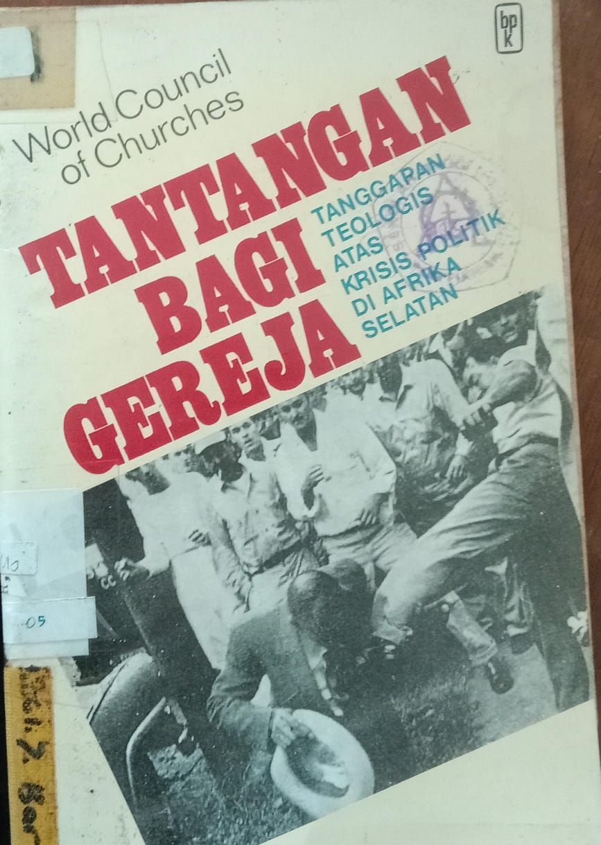 Cover buku TANTANGAN BAGI GEREJA