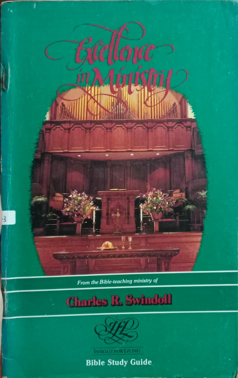 Cover buku Excellence in Ministry