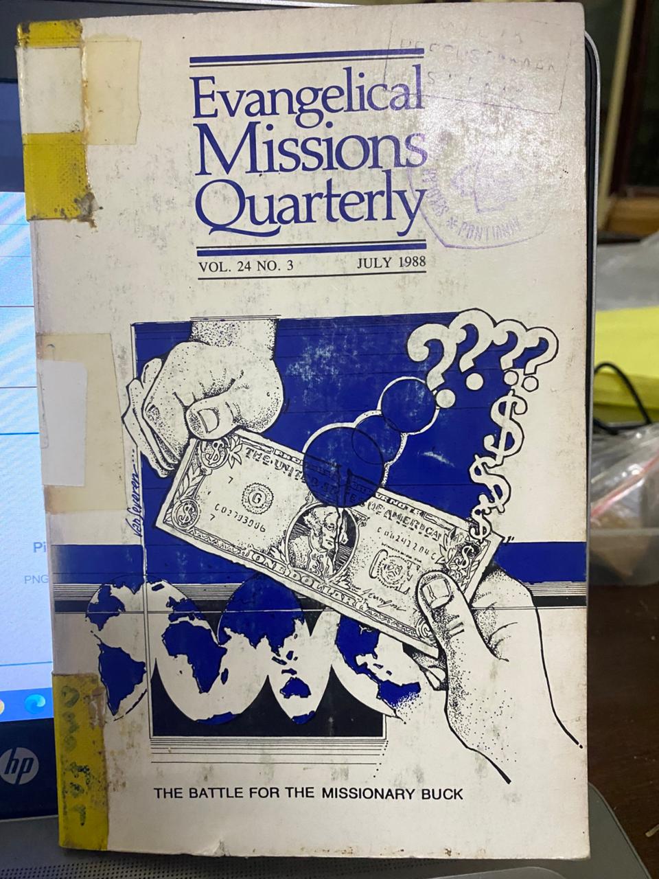 Cover buku Evangelical Missions Quarterly Vol. 24 No. 3 July 1988
