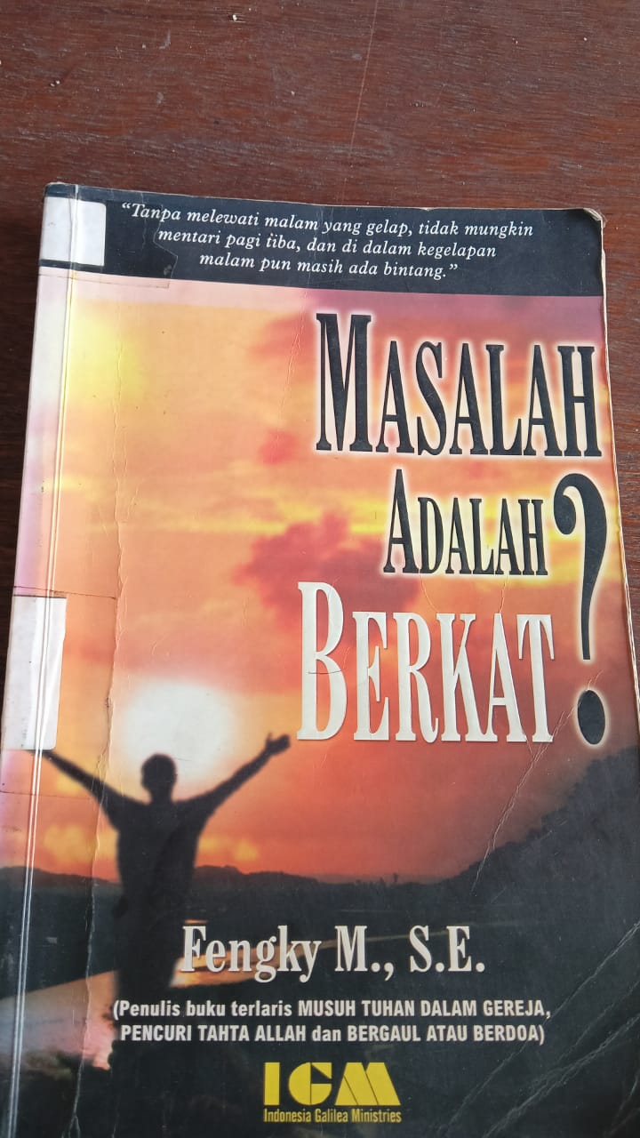 Cover buku MASALAH ADALAH BERKAT?