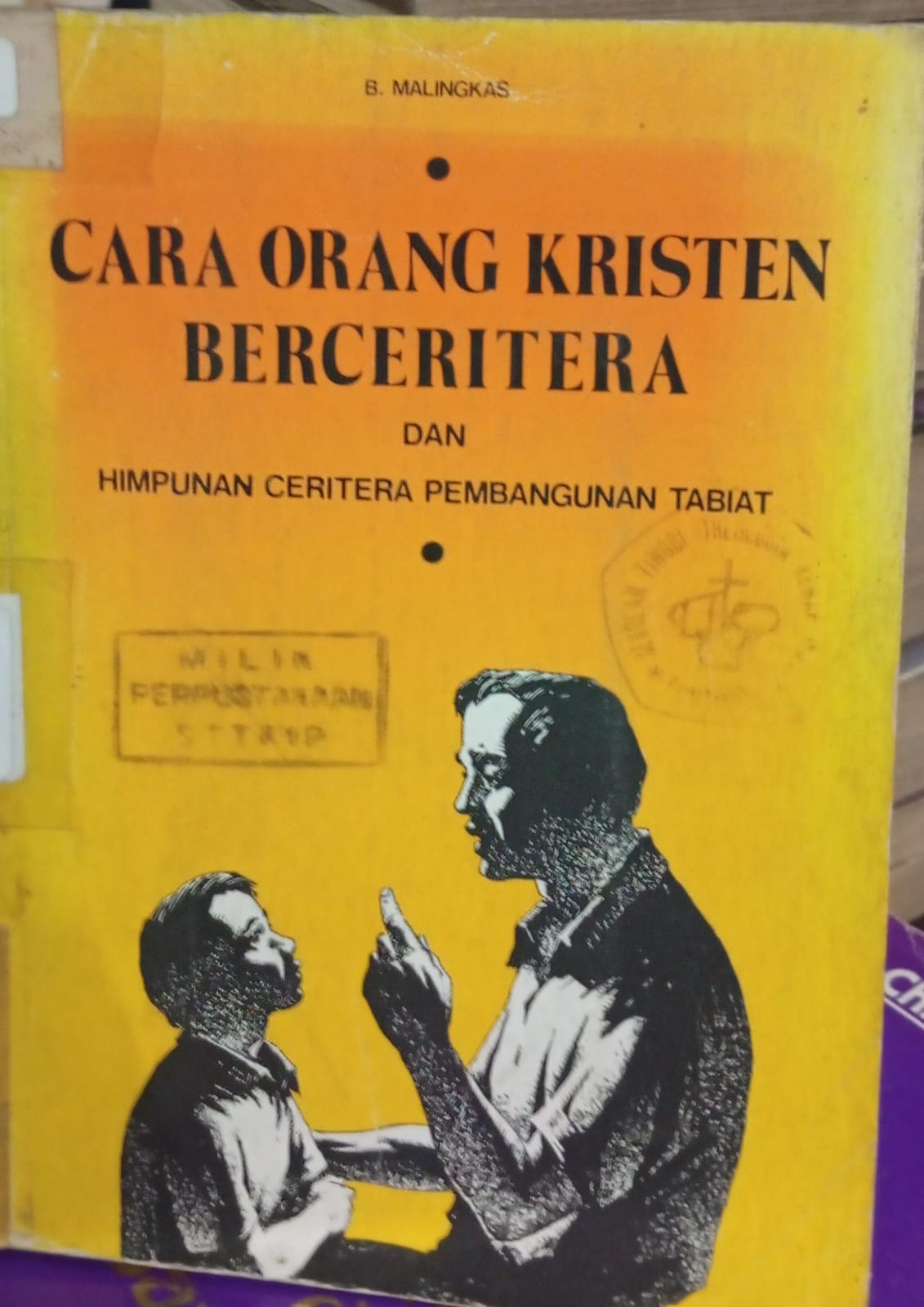 Cover buku cara orang kristen berceritera