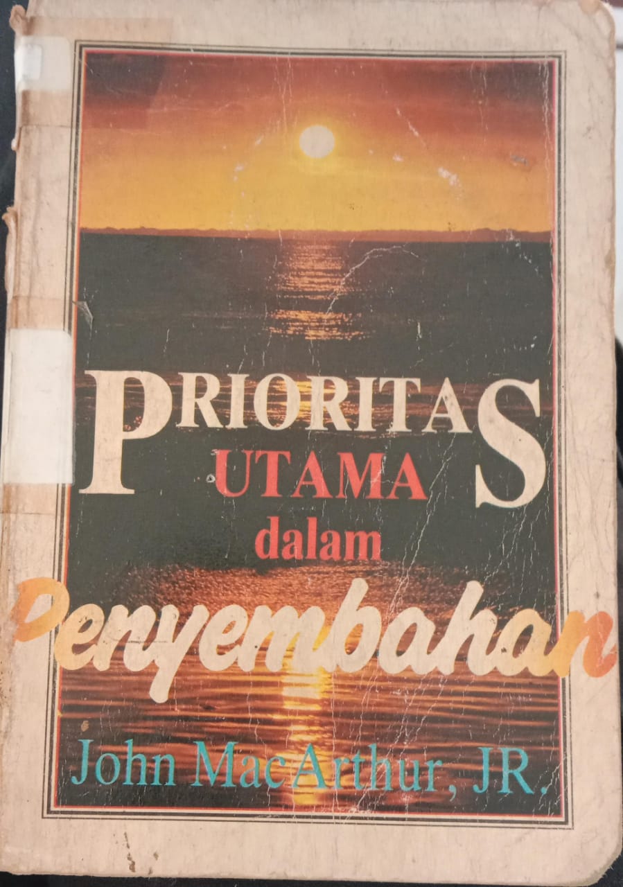 Cover buku Prioritas Utama dalam Penyembahan