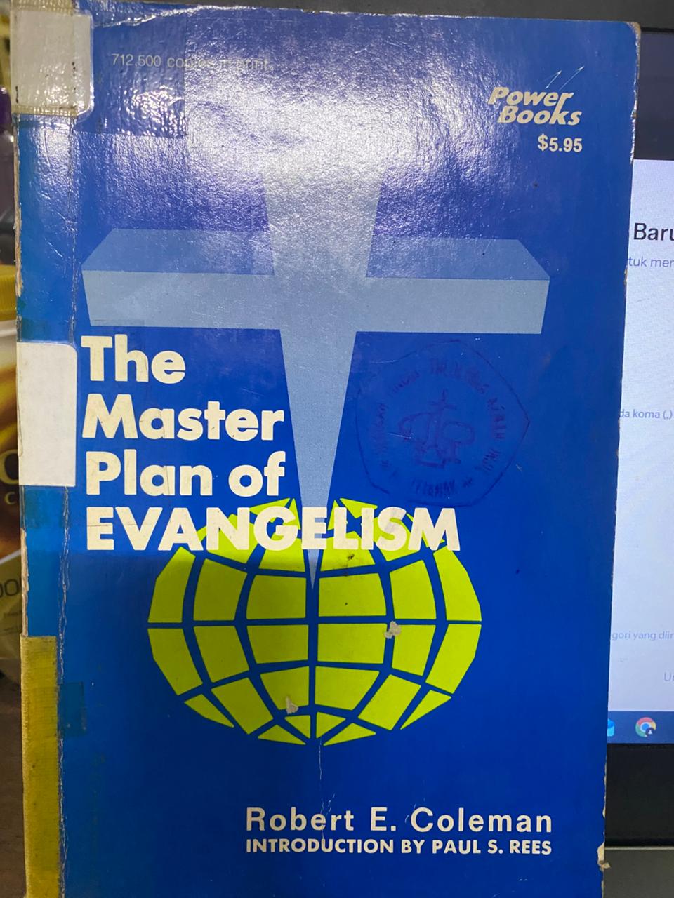 Cover buku The Master Plan Of Evangelism