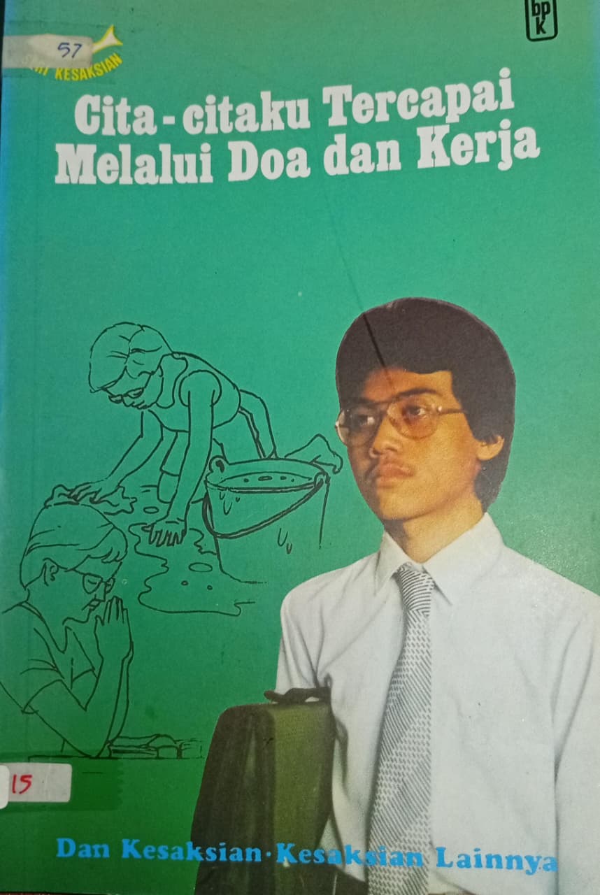 Cover buku Cita-Cita ku tercapai melalui Doa dan Kerja