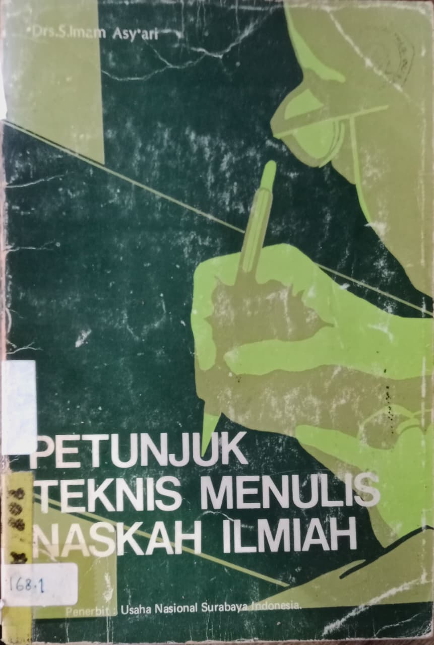 Cover buku PETUNJUK TEKNIS MENULIS NASKAH ILMIAH
