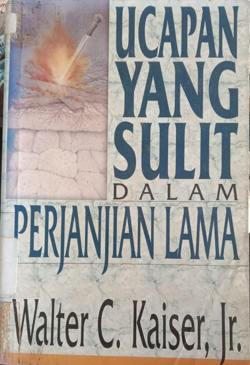 Cover buku Ucapan Yang Sulit Dalam Perjanjian Lama