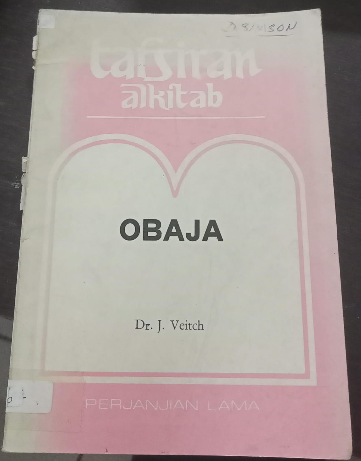 Cover buku TAFSIRAN ALKITAB OBAJA