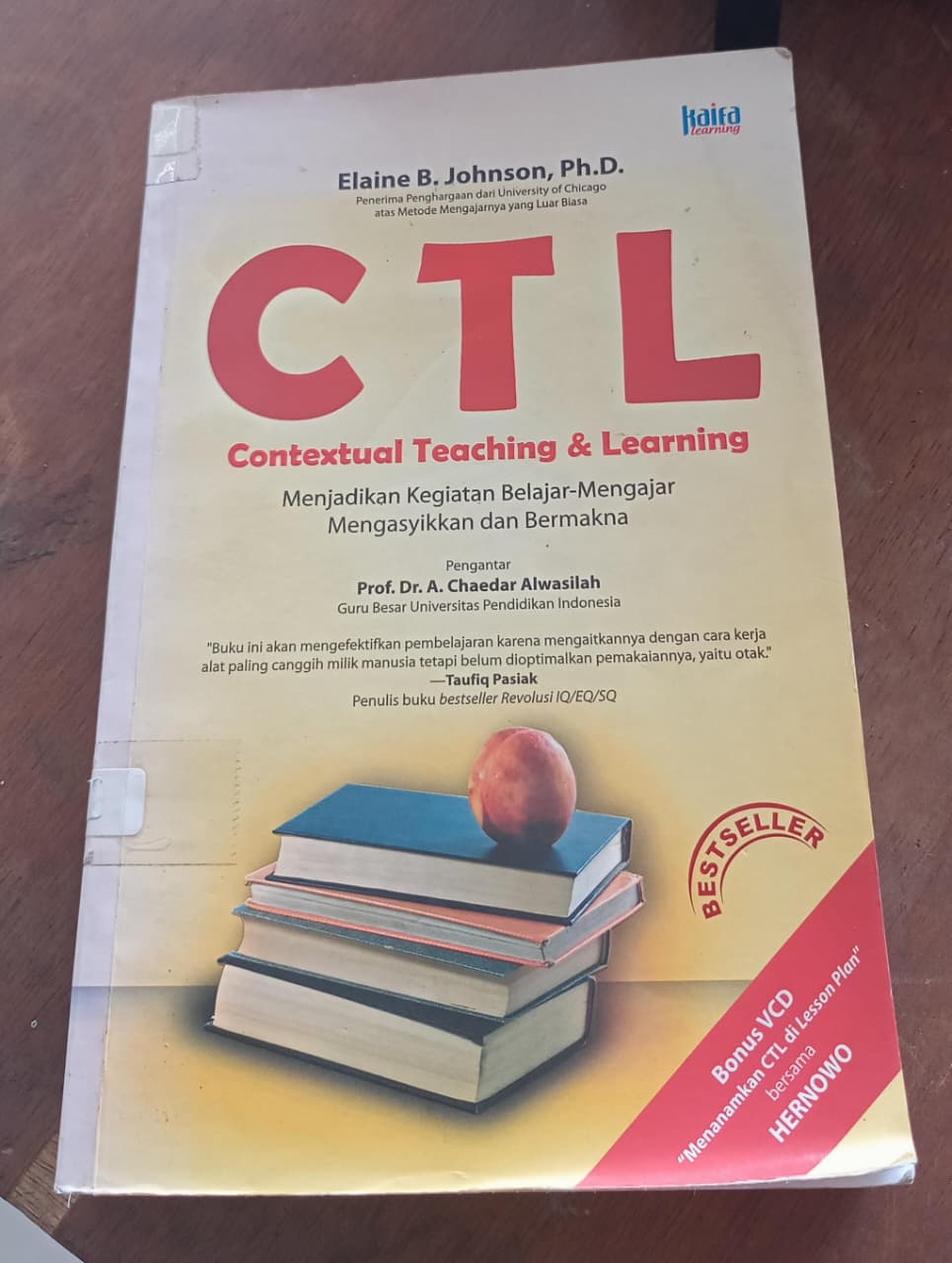 Cover buku CTL CONTEXTUAL TEACHING AND LEARNING