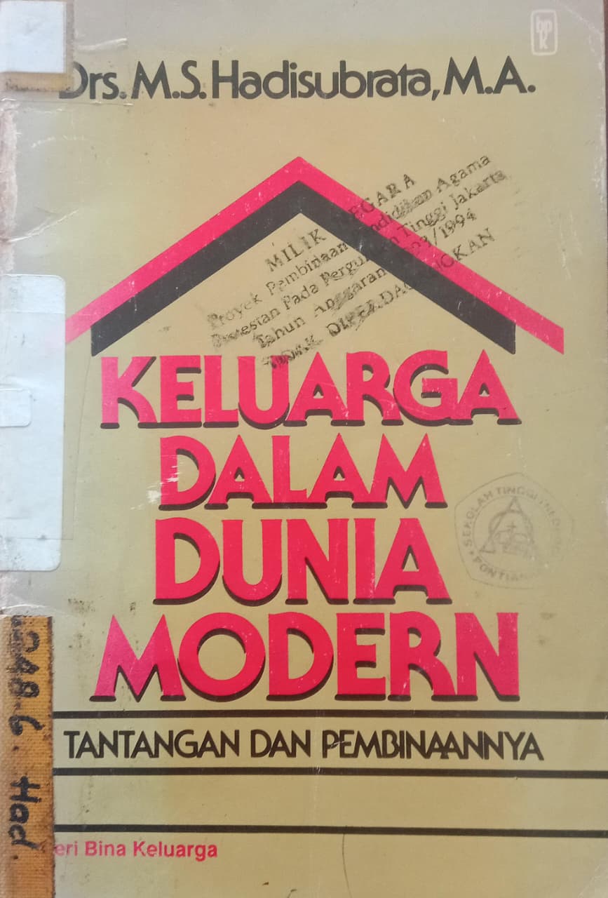 Cover buku KELUARGA DALAM DUNIA MODERN