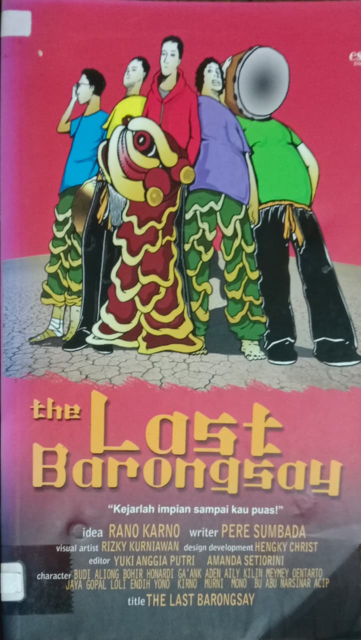 Cover buku the Last Barongsay