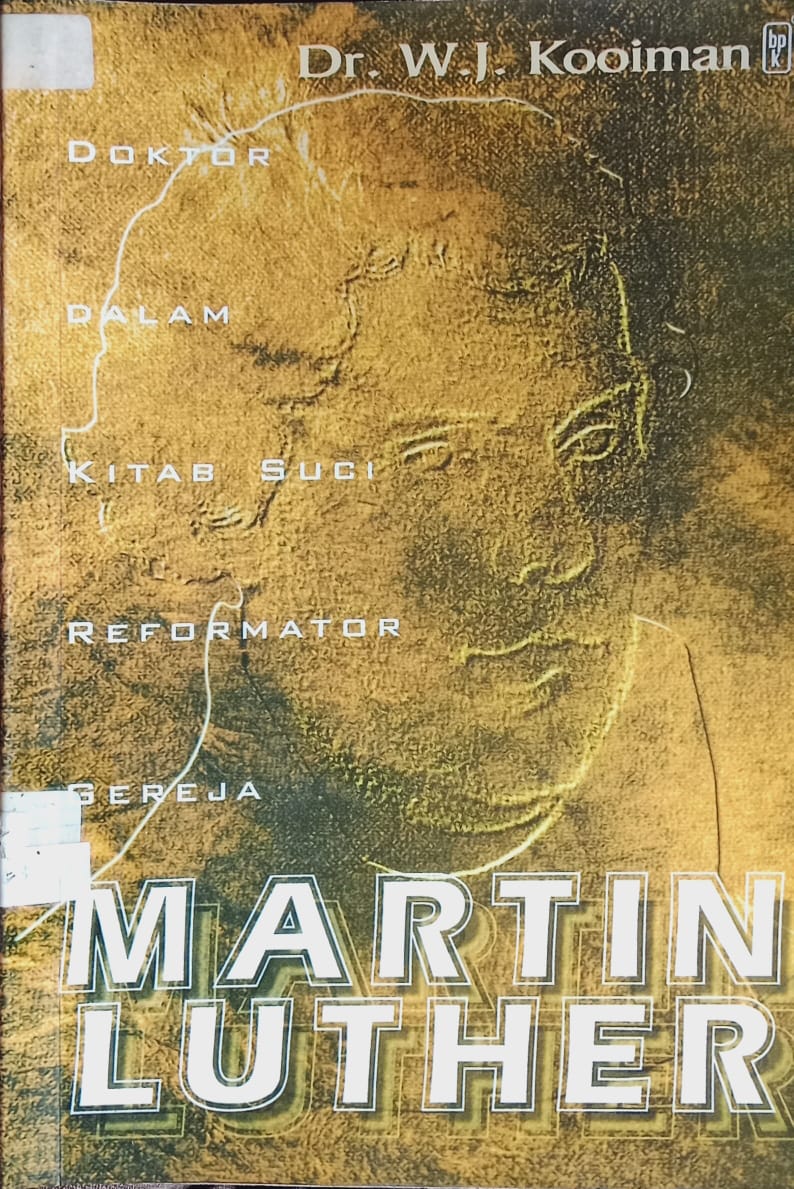 Cover buku MARTIN LUTHER