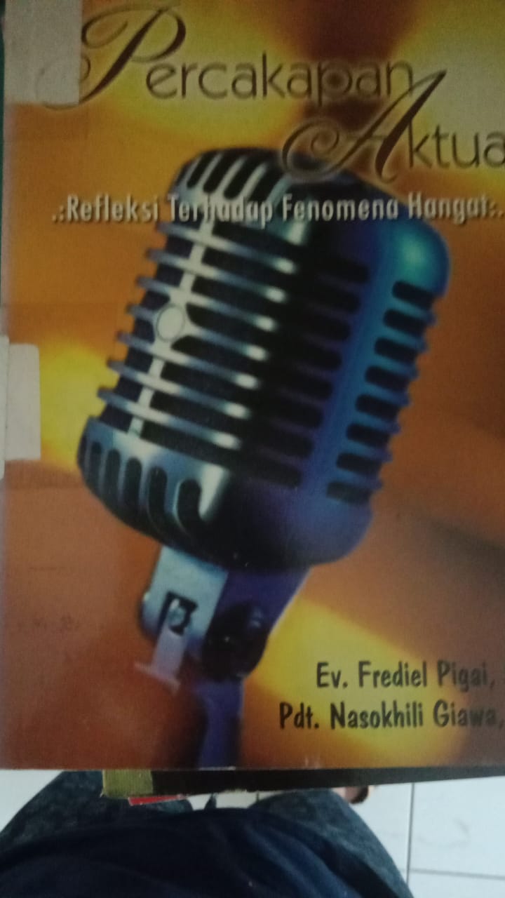 Cover buku Percakapan  Aktual Refleksi Terhadap Fenomena Hangat