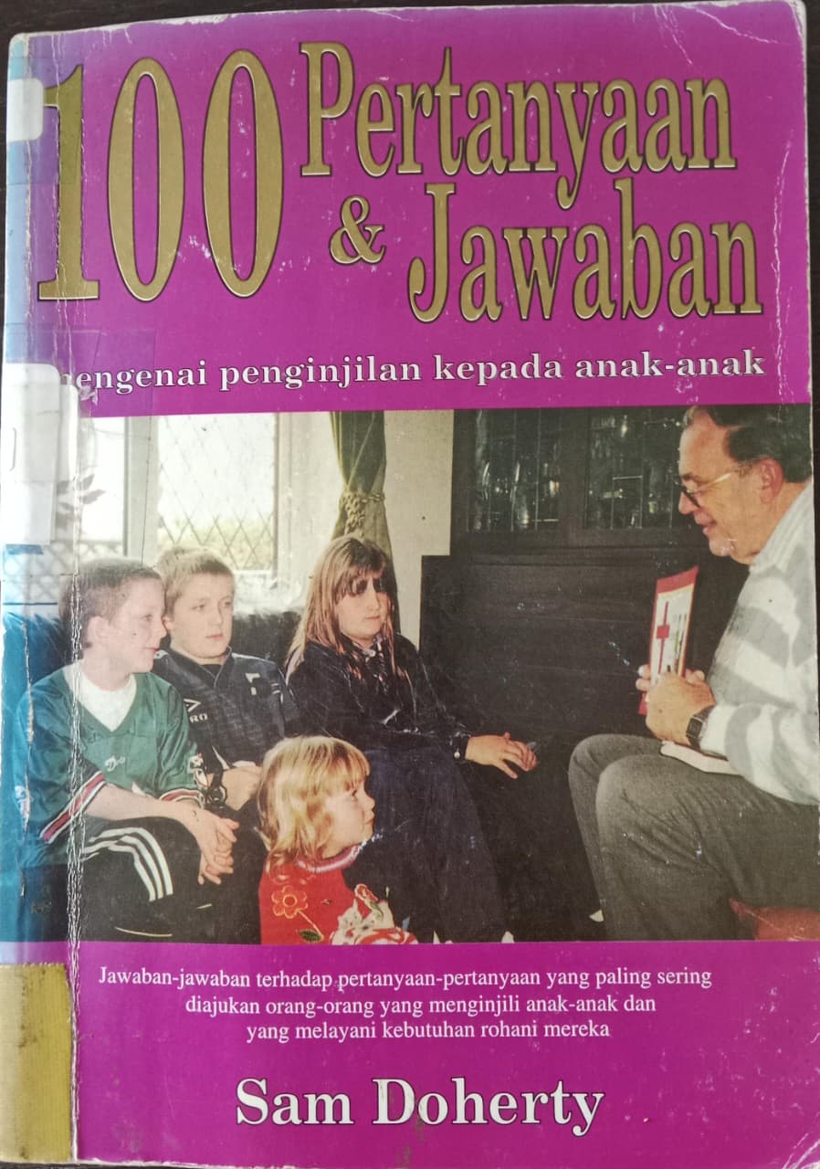 Cover buku 100 Pertanyaan & Jawaban Mengenai Penginjilan Kepada Anak-anak
