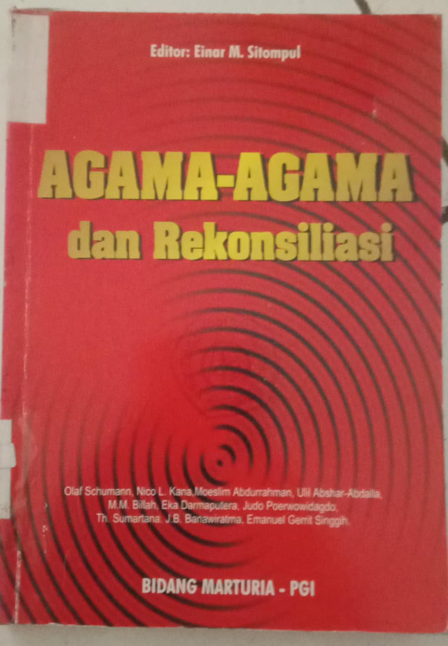 Cover buku AGAMA-AGAMA DAN REKONSILIASI