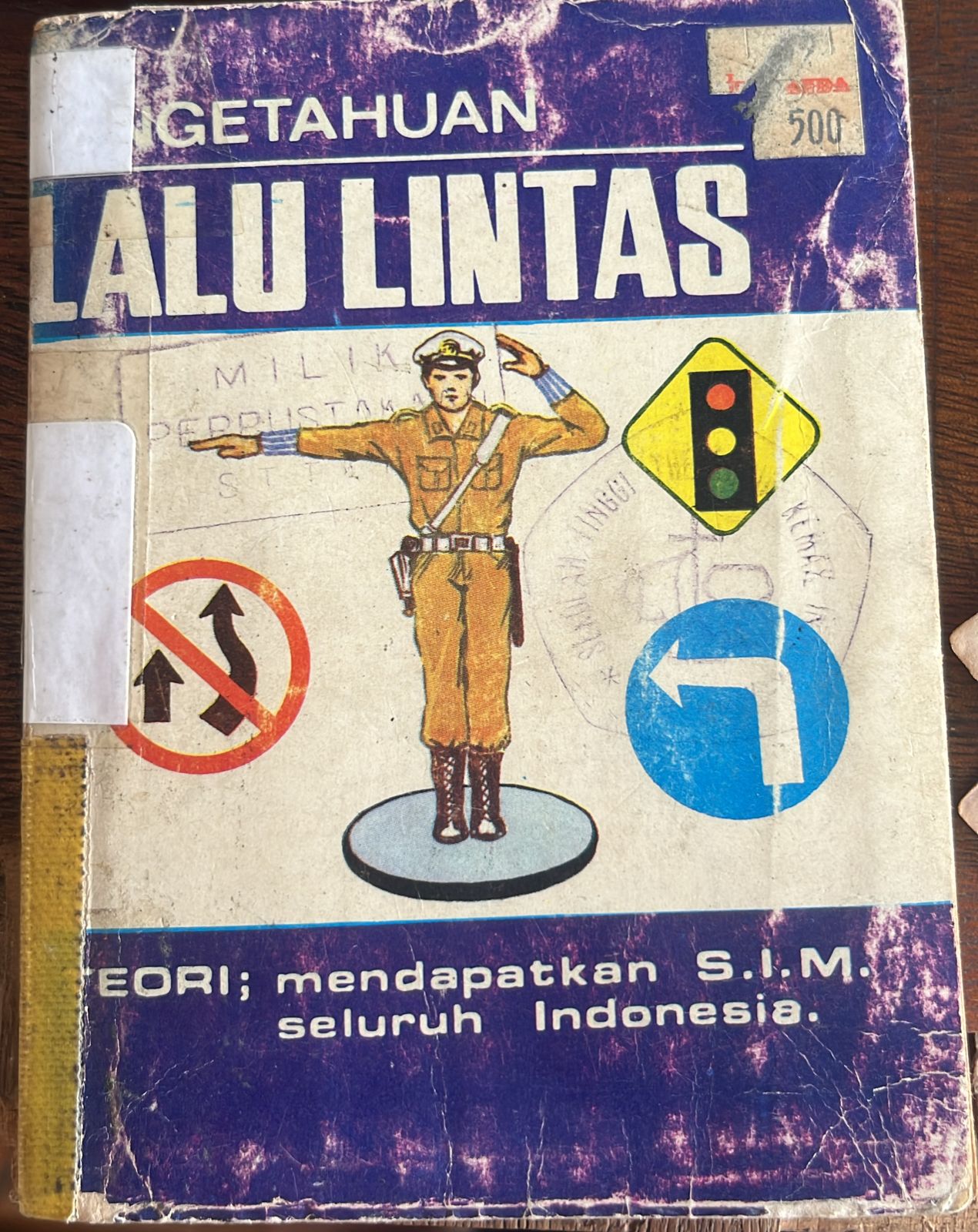 Cover buku Pengetahuan  Lalu Lintas