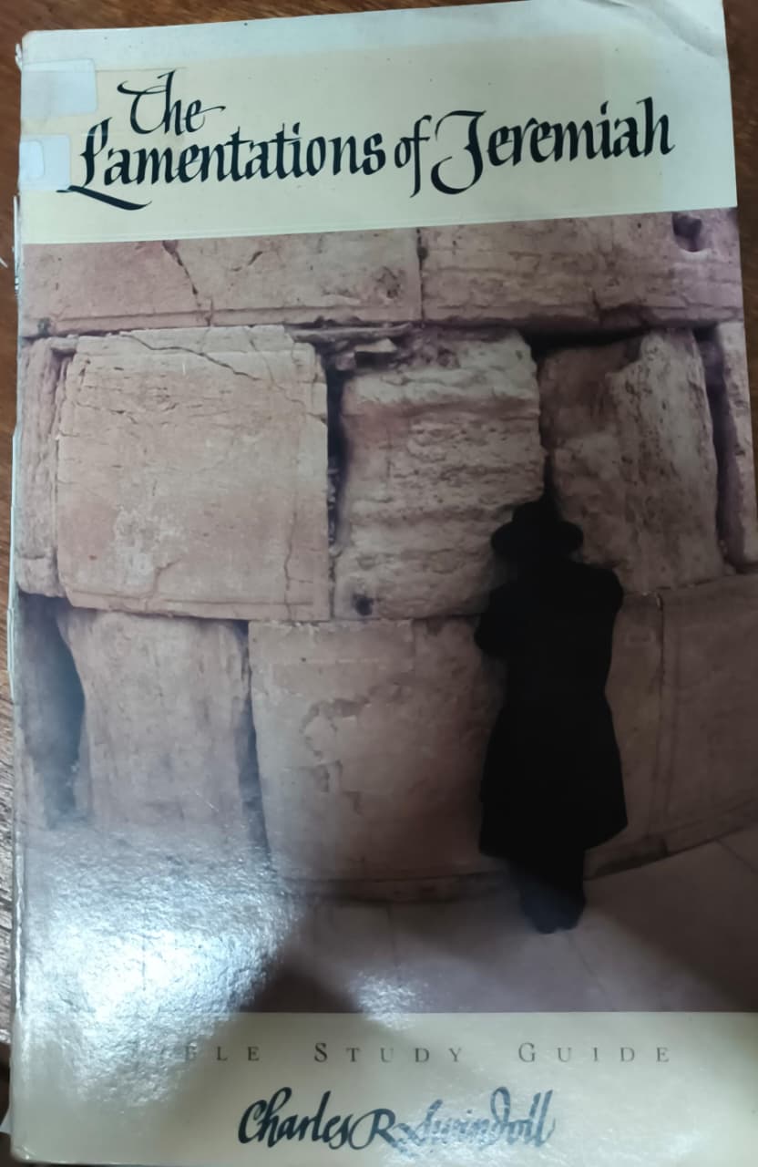 Cover buku The Lamentations of Jeremiah  BIBLE STUDY GUIDE