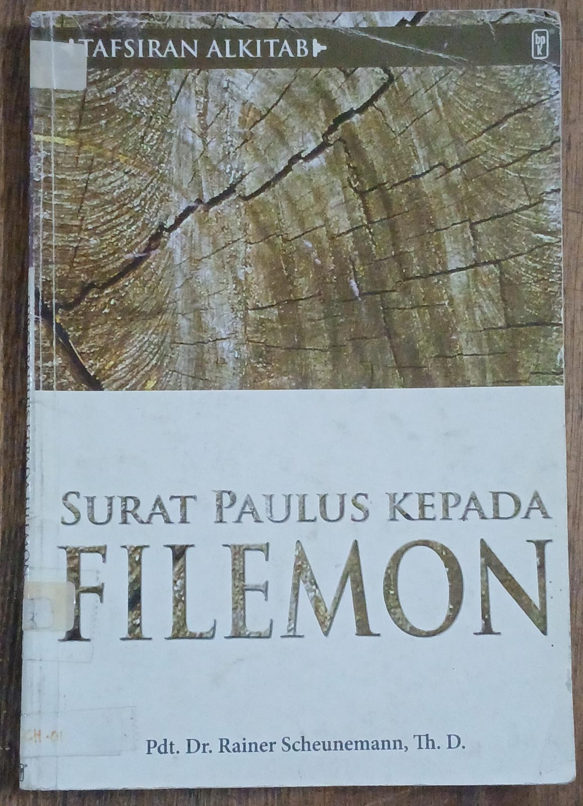 Cover buku SURAT PAULUS KEPADA FILEMON