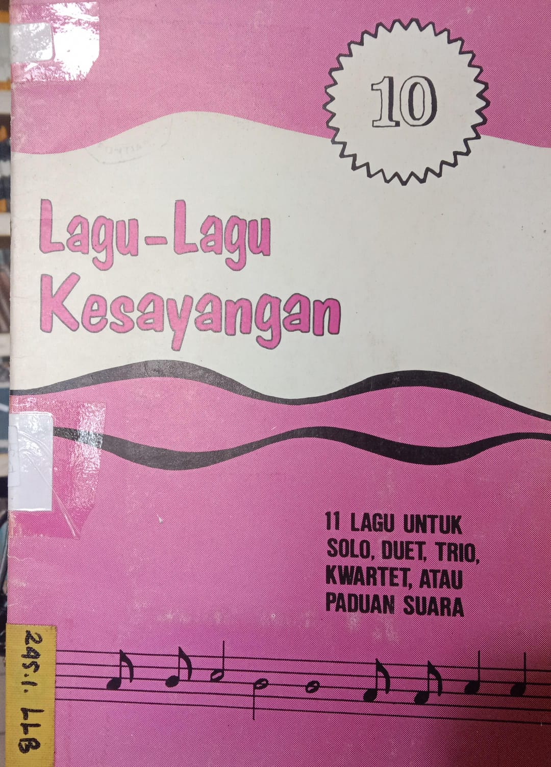 Cover buku Lagu-Lagu Kesayangan 10