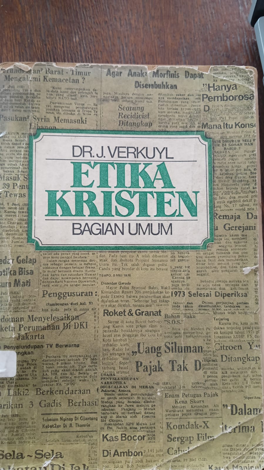 Cover buku Etika Kristen