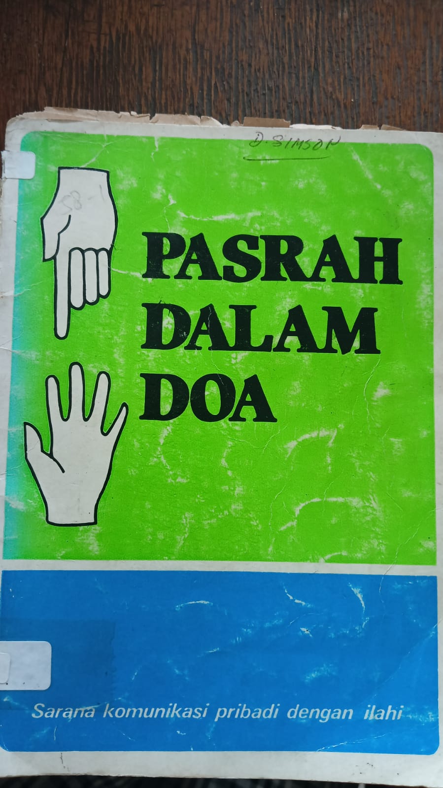 Cover buku Pasrah Dalam Doa