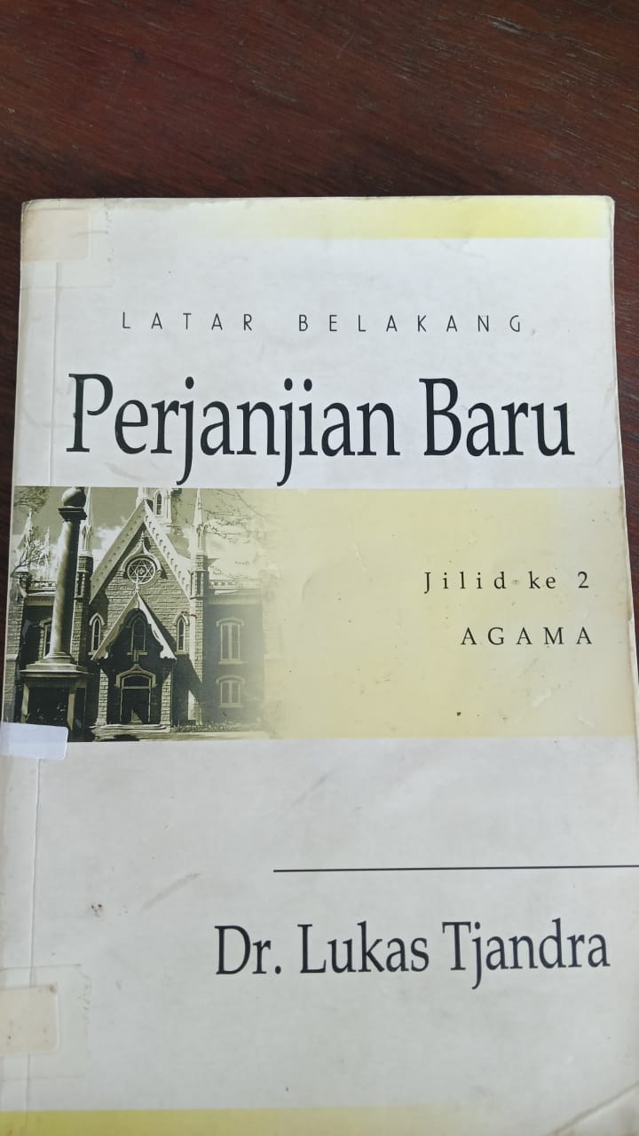 Cover buku Perjanjian baru jilid ke 2 agama