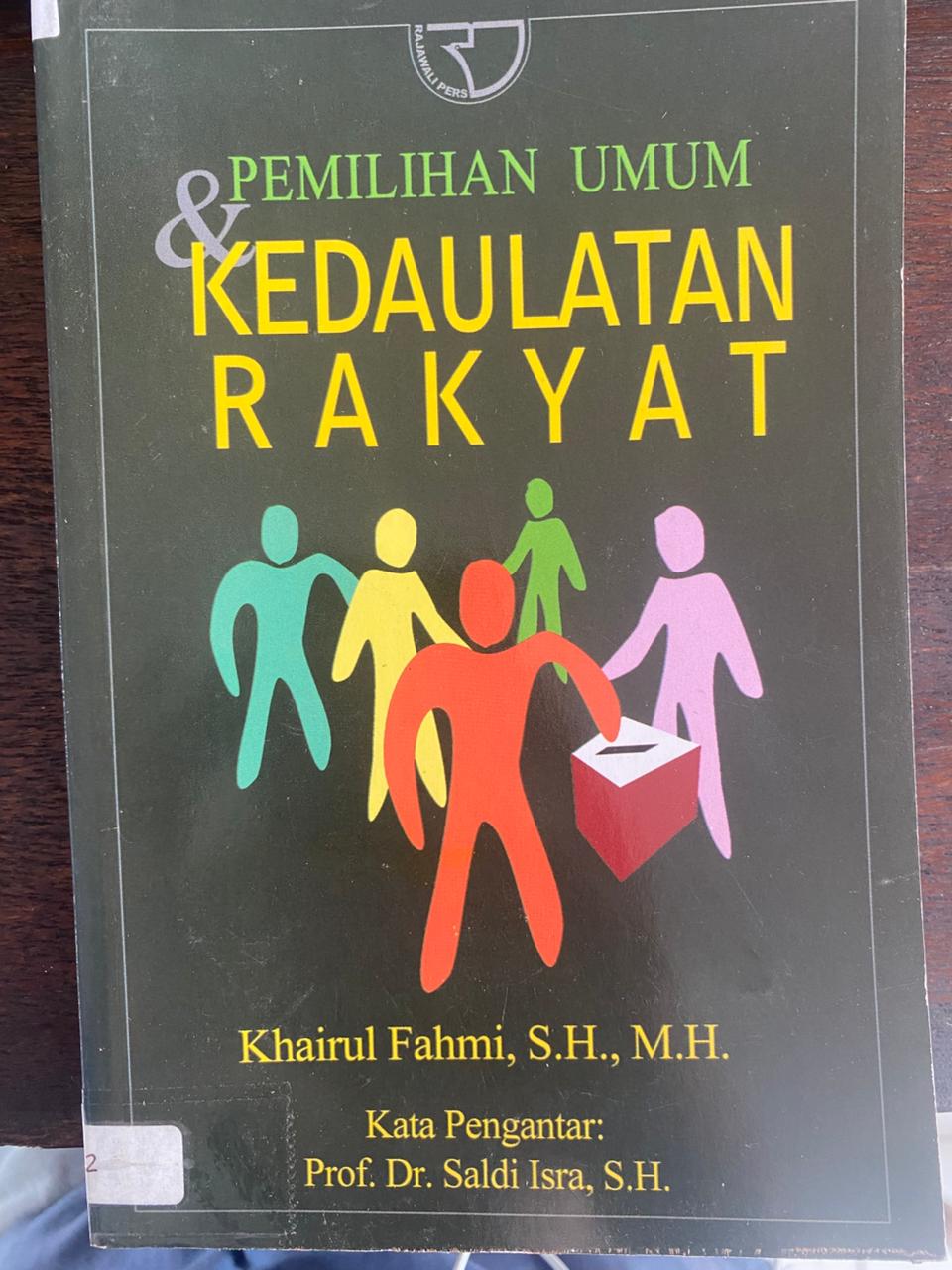 Cover buku Pemilihan Umum & Kedaulatan Rakyat