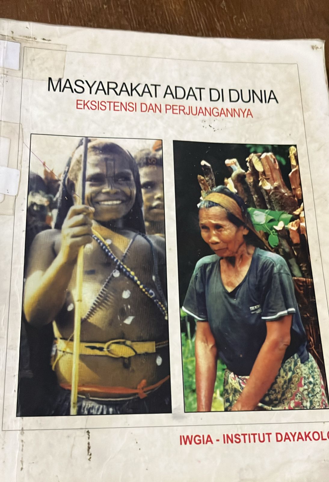 Cover buku Masyarakat Adat Di Dunia Ekesistensi Dan Perjuangannya