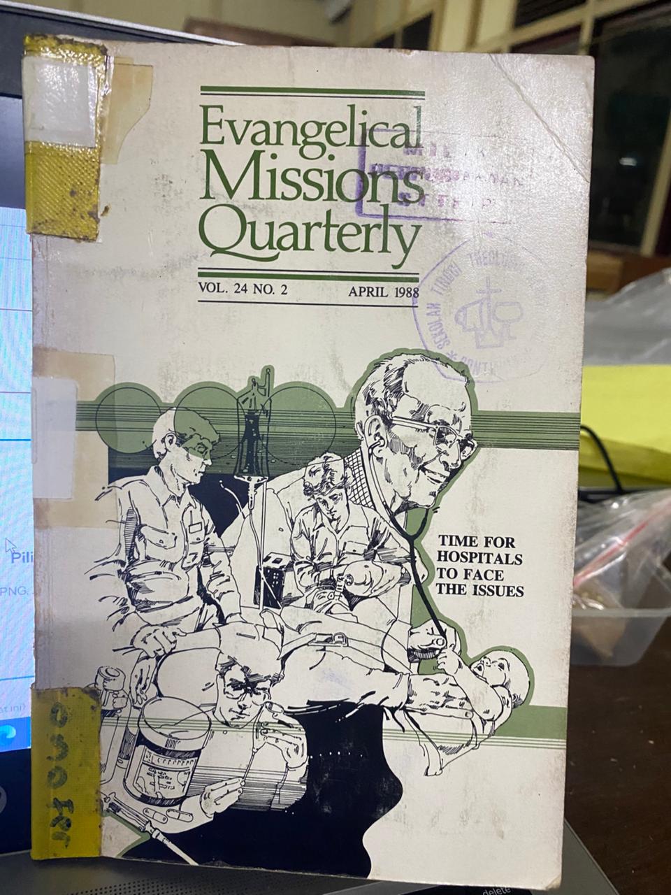 Cover buku Evangelical Missions Quartely Vol. 24 No. 2 April 1988