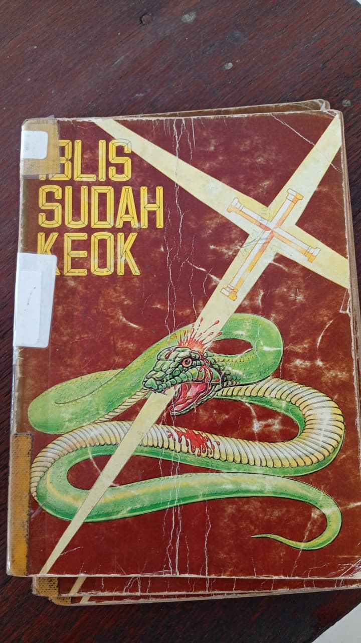 Cover buku Iblis Sudah Keok