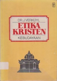 Cover buku ETIKA KRISTEN KEBUDAYAAN