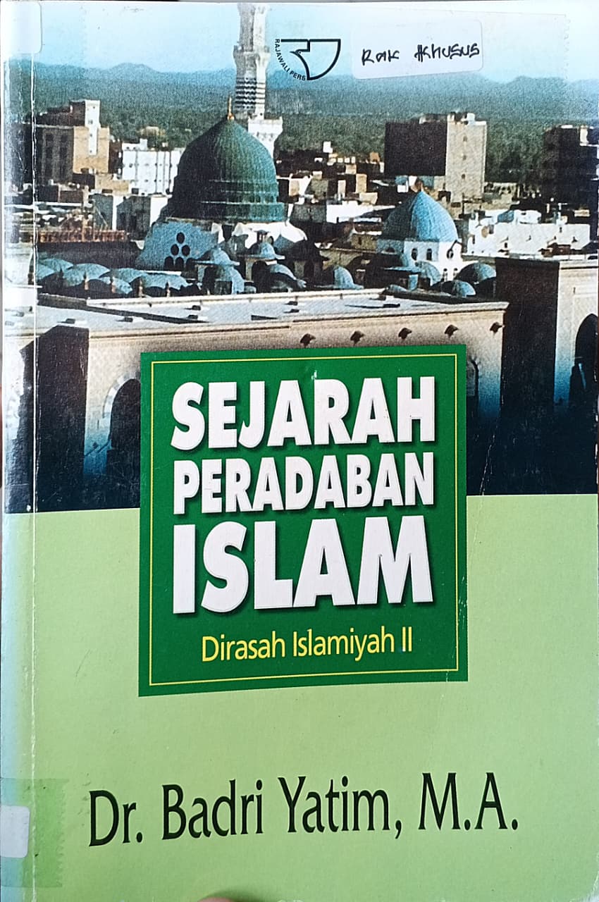 Cover buku SEJARAH PERADABAN ISLAM