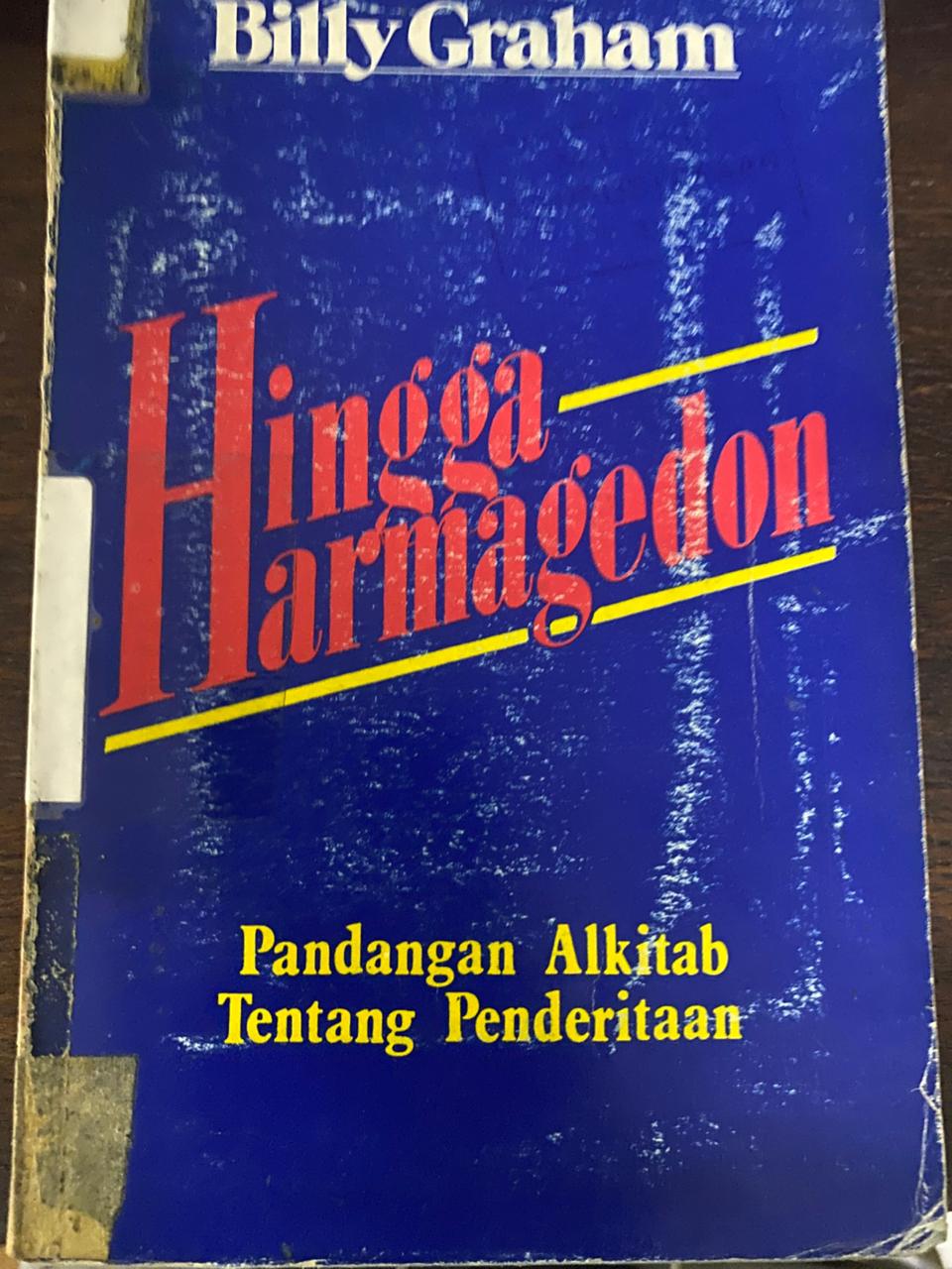 Cover buku Hingga Armagedon