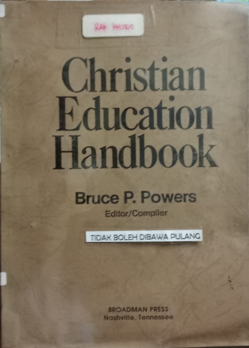 Cover buku Christian Education Handbook