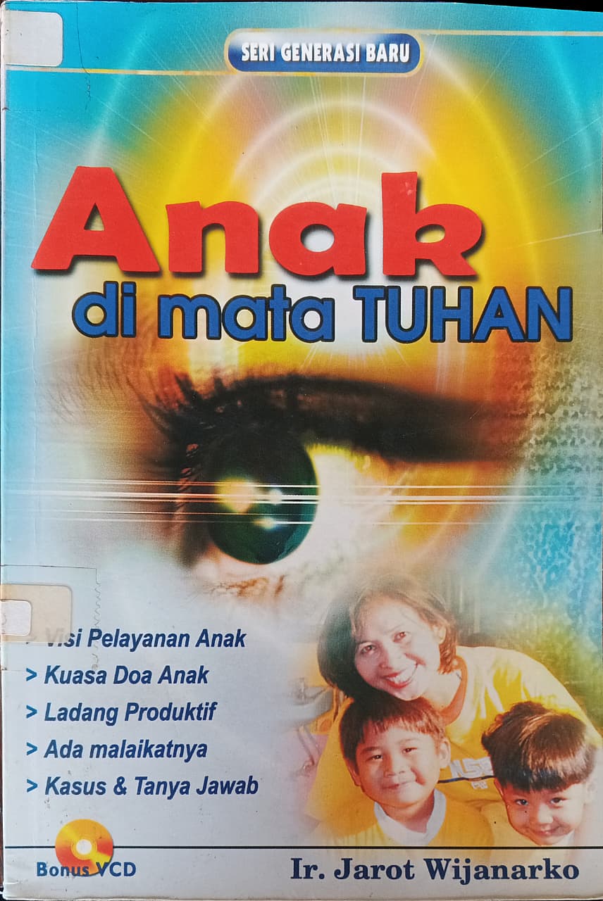 Cover buku Anak di mata TUHAN