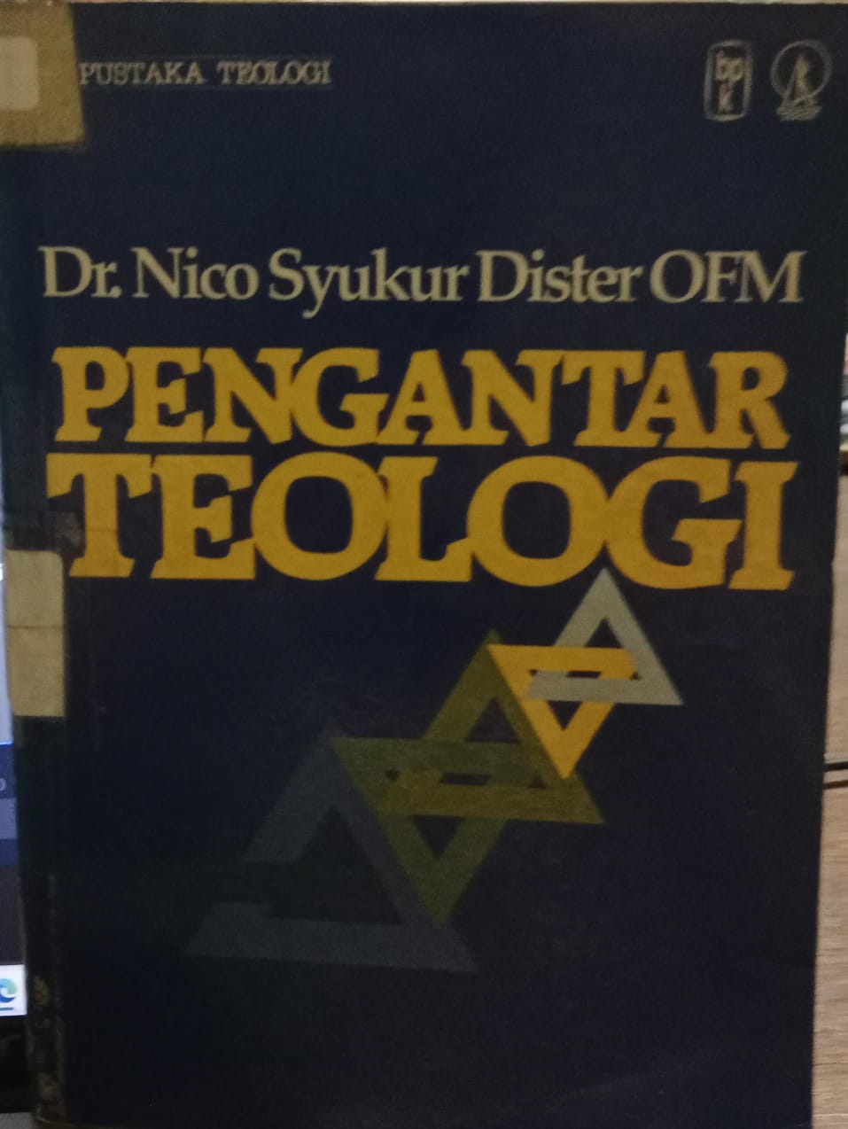 Cover buku Pengantar Teologi