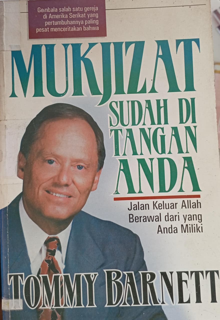Cover buku Mukjizat sudah di tangan anda