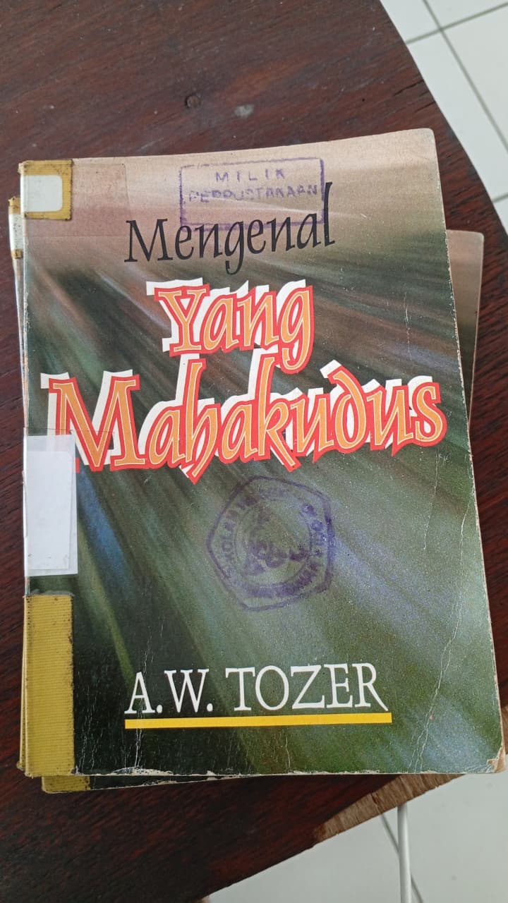 Cover buku Mengenal Yang MahaKudus