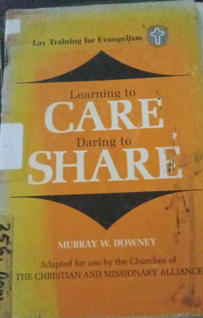 Cover buku Learning to CARE Daring to SHARE