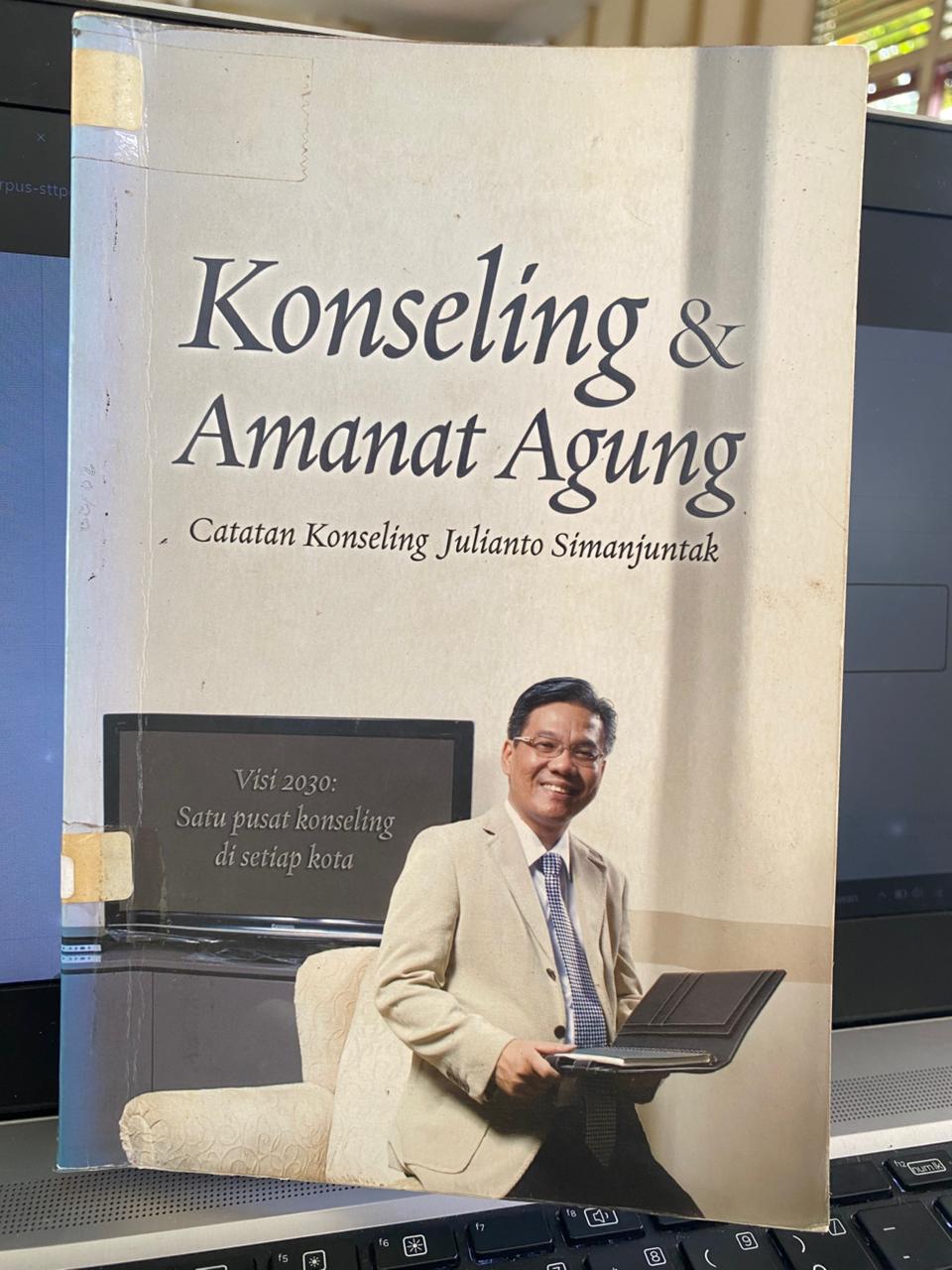 Cover buku Konseling Dan Amanat Agung