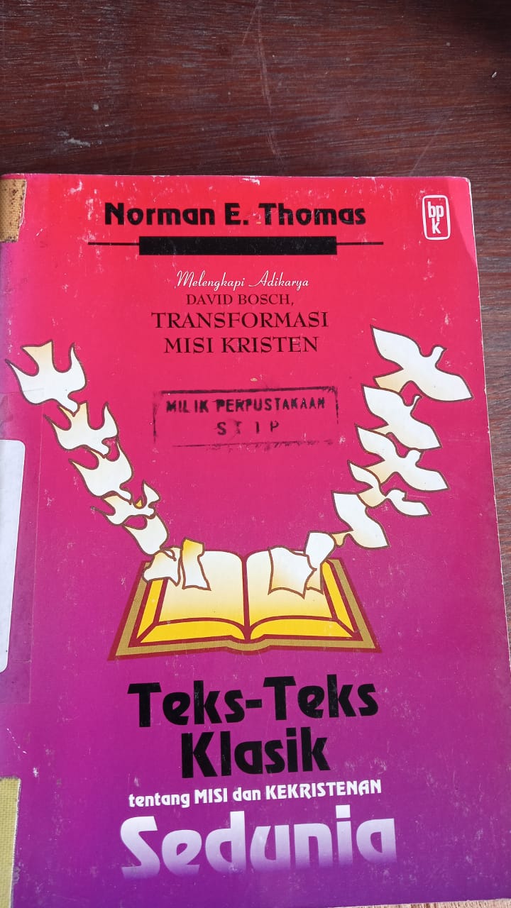 Cover buku Teks-teks Klasik tentang misi dan kekristenan sedunia