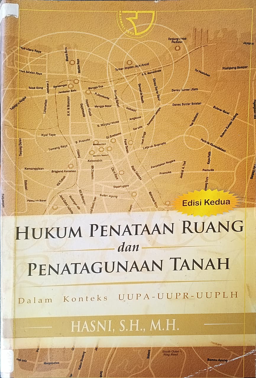 Cover buku HUKUM PENATAAN RUANG dan PENATAGUNAAN TANAH (Edisi Kedua)
