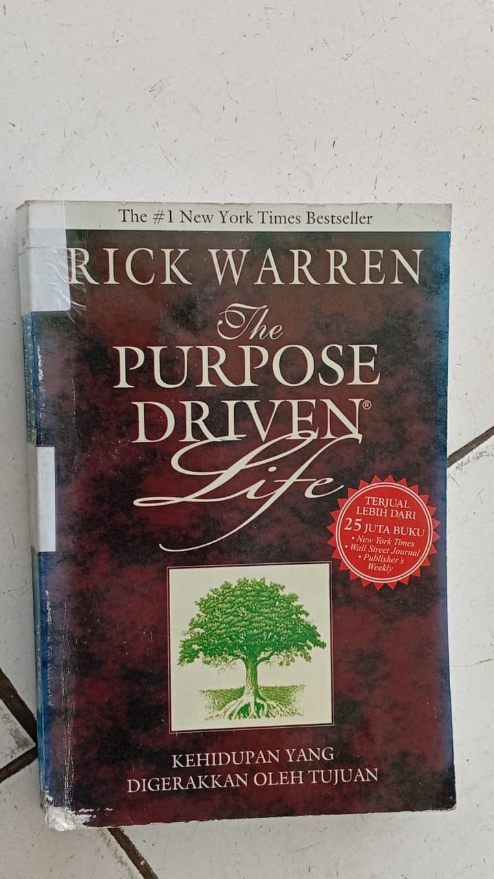 Cover buku The purpose Driven Life