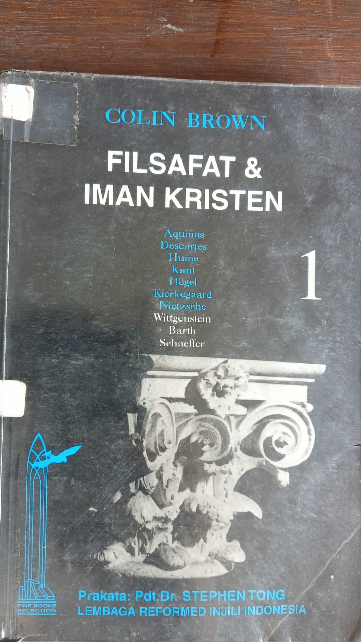Cover buku Filsafat & Iman kristen