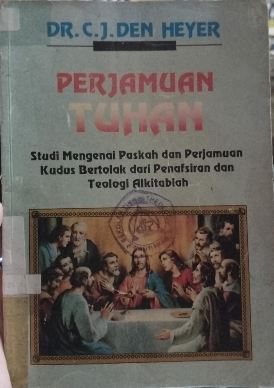 Cover buku PERJAMUAN TUHAN