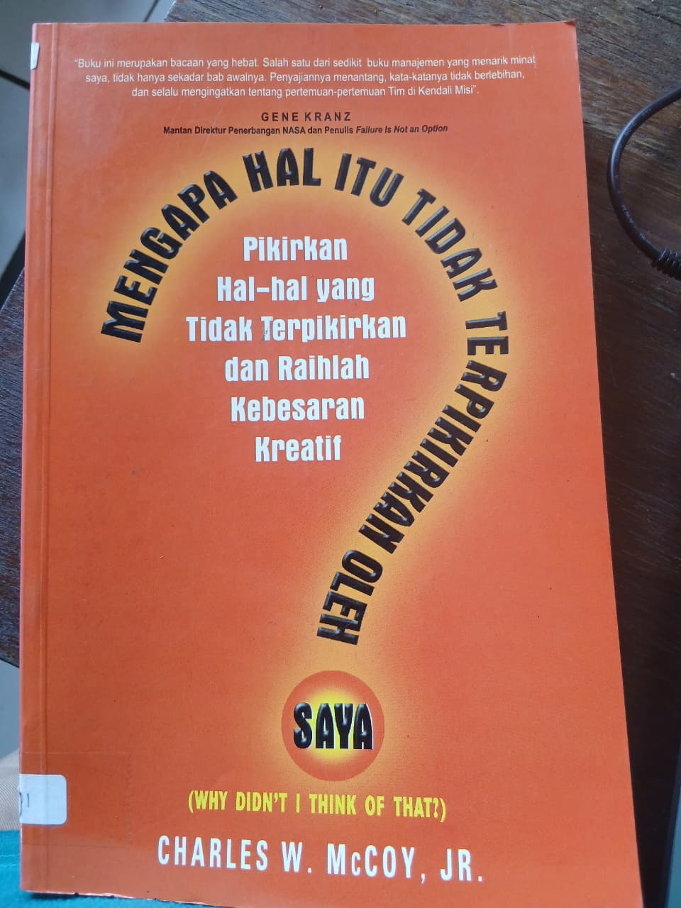 Cover buku Why Didn't I Think Of That