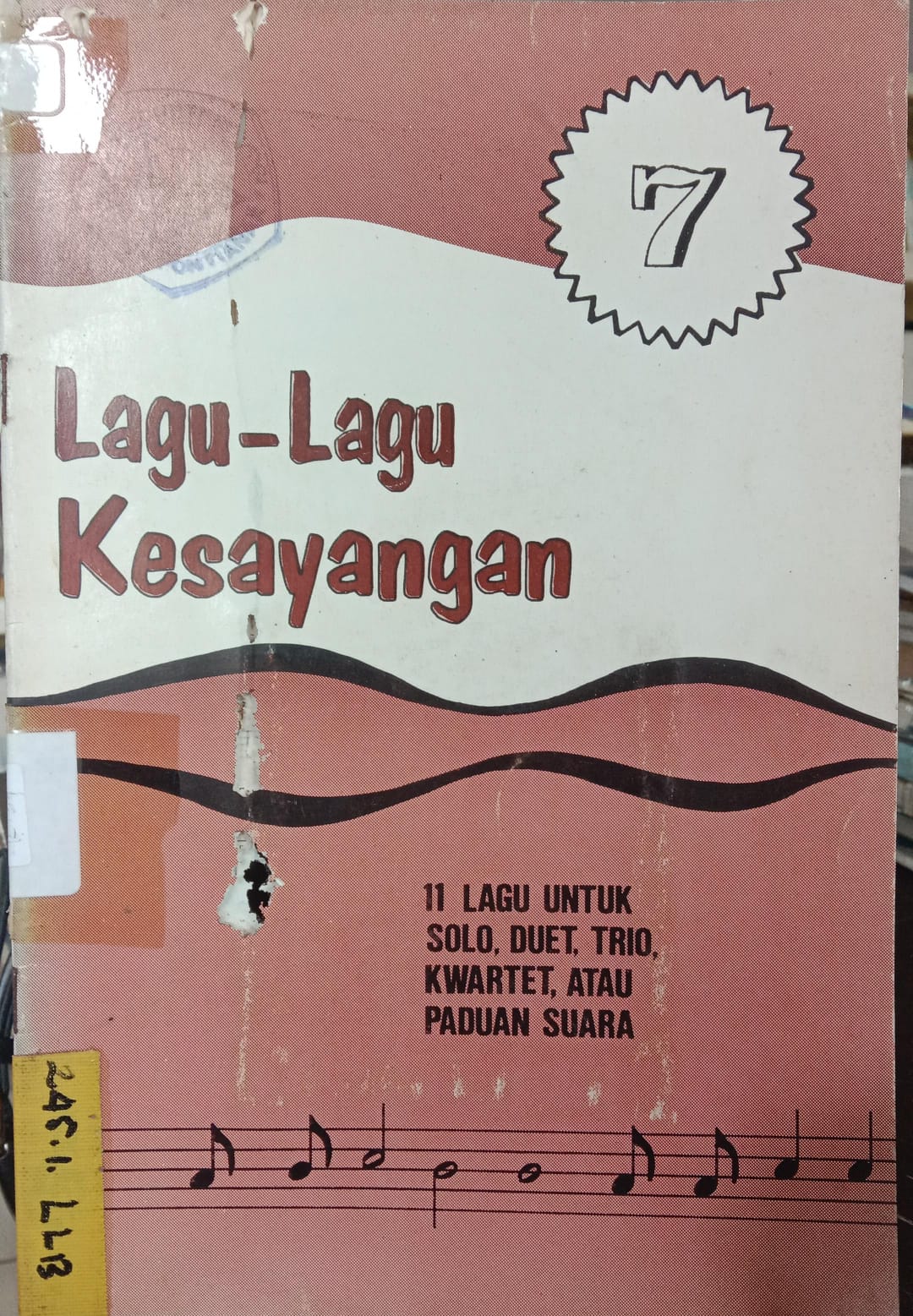 Cover buku Lagu-Lagu Kesayangan 7