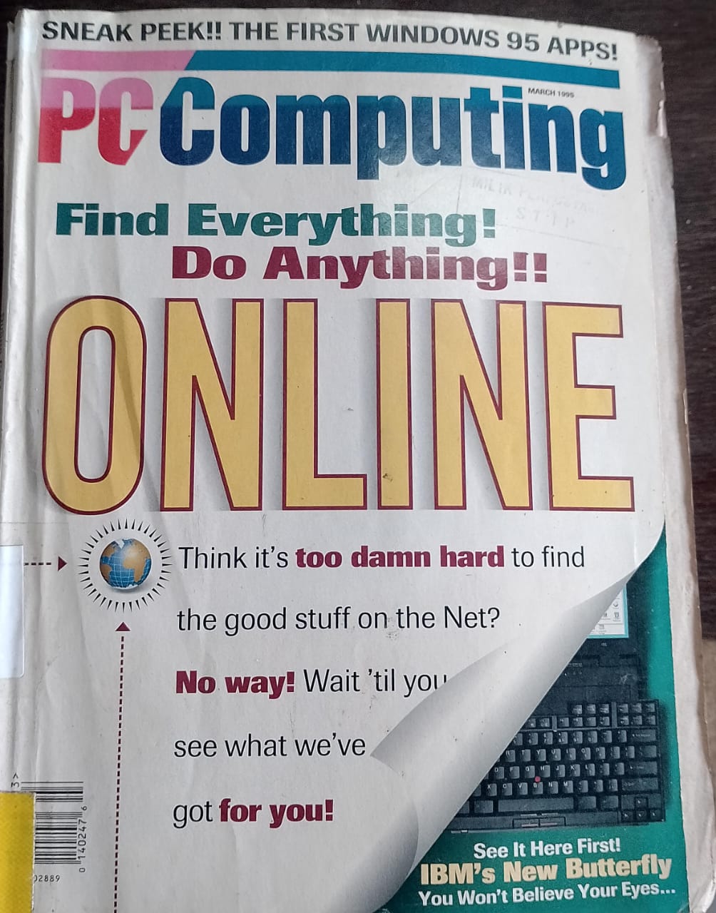Cover buku PC COMPUTING FIND EVERYTHING! DO ANYTHING!! ONLINE
