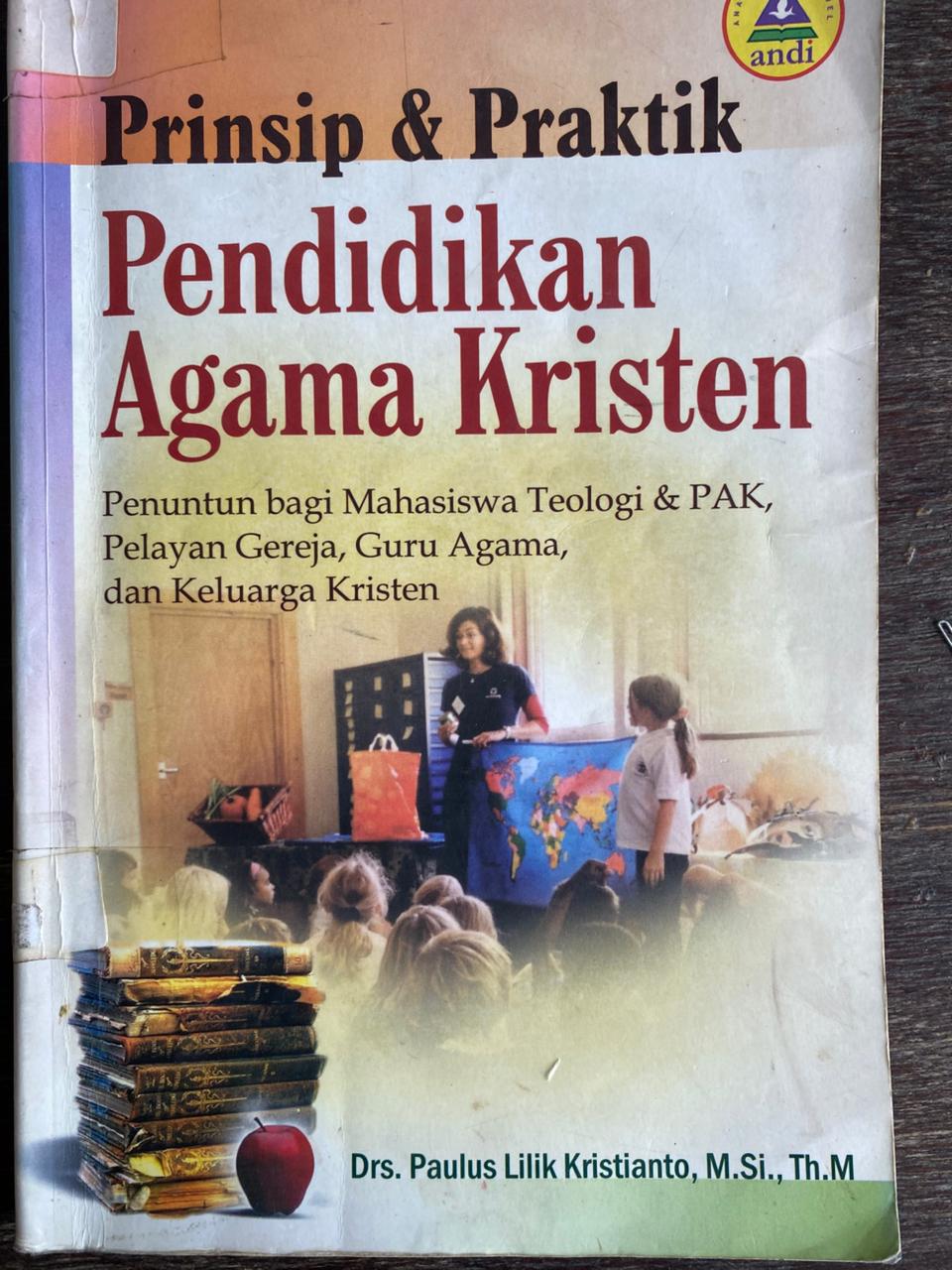 Cover buku Prinsip & Praktik Pendidikan Agama Kristen